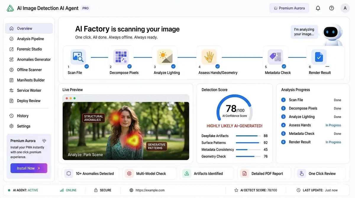 Workflow Automation AI builder — example of the AI tool dashboard software